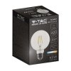 Żarówka LED V-TAC 6W filament E27 kula glob G95 VT-1993 3000K 600lm